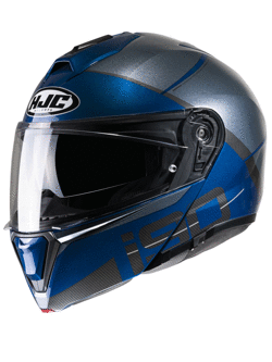 Flip Up helmet HJC i90 May blue-silver