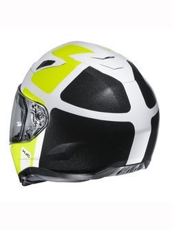 Full face helmet HJC i70 Prika white-black-fluo