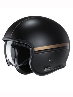 Open face helmet HJC V30 Equinox black-brown