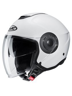 Open face helmet HJC i40 Semi Flat white