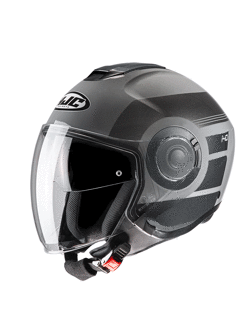 Open face helmet HJC i40 Spina black-grey